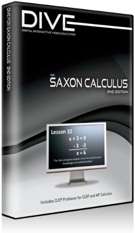 DIVE CD-ROM for Saxon Calculus 2nd Edition