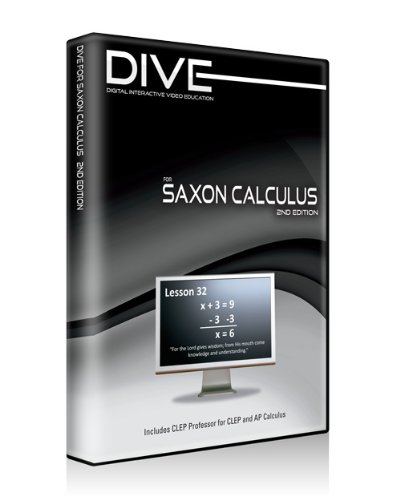 DIVE CD-ROM for Saxon Calculus 2nd Edition