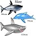 Imagen de MEZHEN Tiburón Inflable Juguete Inflable Tiburón Piscina para Verano Hawai Decoración Fiesta Playa 3 Piezas
