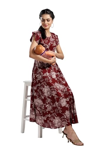 Image of AV2 Women's Viscose Regular Fit Maternity Maternity Wear