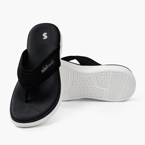 Image of SOLETHREADS GRACE V | Stylish | Comfy | Super soft | Ultra-Light | Phylon | Slippers | Flip Flops for Women
