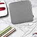 REALIKE Heat Press Mat for Easy Press Heat-Resistant Protective Mat for Cricut Machines for HTV Iron On Project for Craft Vinyl Ironing Insulation Transfer 30.5cmX30.5cm(12"X12") Grey