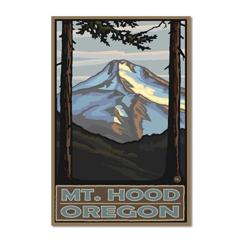 How far is mount hood from portland oregon