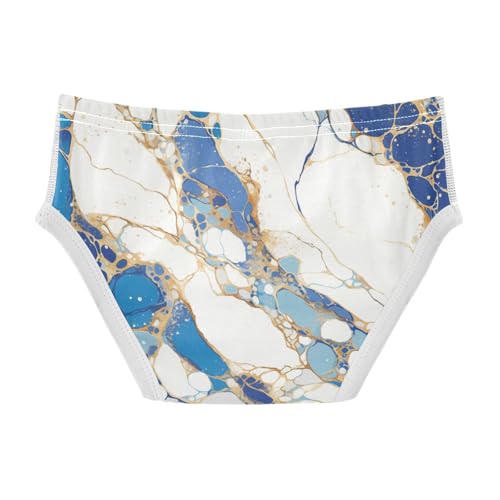 KLL Abstract Marblextured Pattern Little Boys Cotton Briefs Breathable Undies2