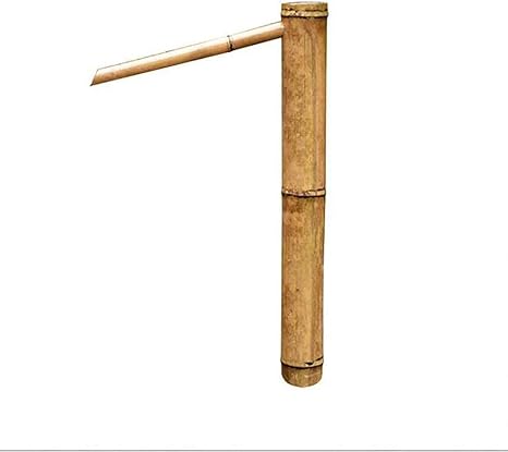 Image Spacmirrors Bamboo Accents Tall Outdoor Water Fountain with Pump, Easy Install in Pond Or Garden, Handmade Smooth Natural Bamboo for Garden Courtyard Decoration Image Spacmirrors Bamboo Accents Tall Outdoor Water Fountain with Pump, Easy Install in Pond Or Garden, Handmade Smooth Natural Bamboo for Garden Courtyard Decoration