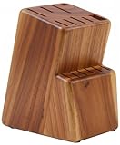 Porta cuchillos cocina universal 15 piezas Soporte cuchillos cocina hecho en...