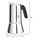 Bialetti - New Venus Induction, Stovetop Coffee Maker, Suitable for all Types of Hobs, Stainless Steel, 4 Cups (5.7 Oz), Silver