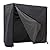 Coverify Firewood Log Rack Cover, Heavy Duty Waterproof Oxford Fabric, Outdoor Log Storage Rack Cover, 4ft Fire Wood Protection Cover for Wood Logs, Weatherproof UV Protection, Black