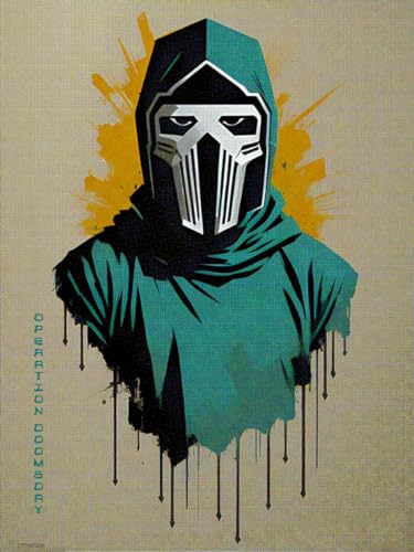 onthewall Poster MF Doom Operation Doomsday 30 x 40 cm par Andre Ibanez