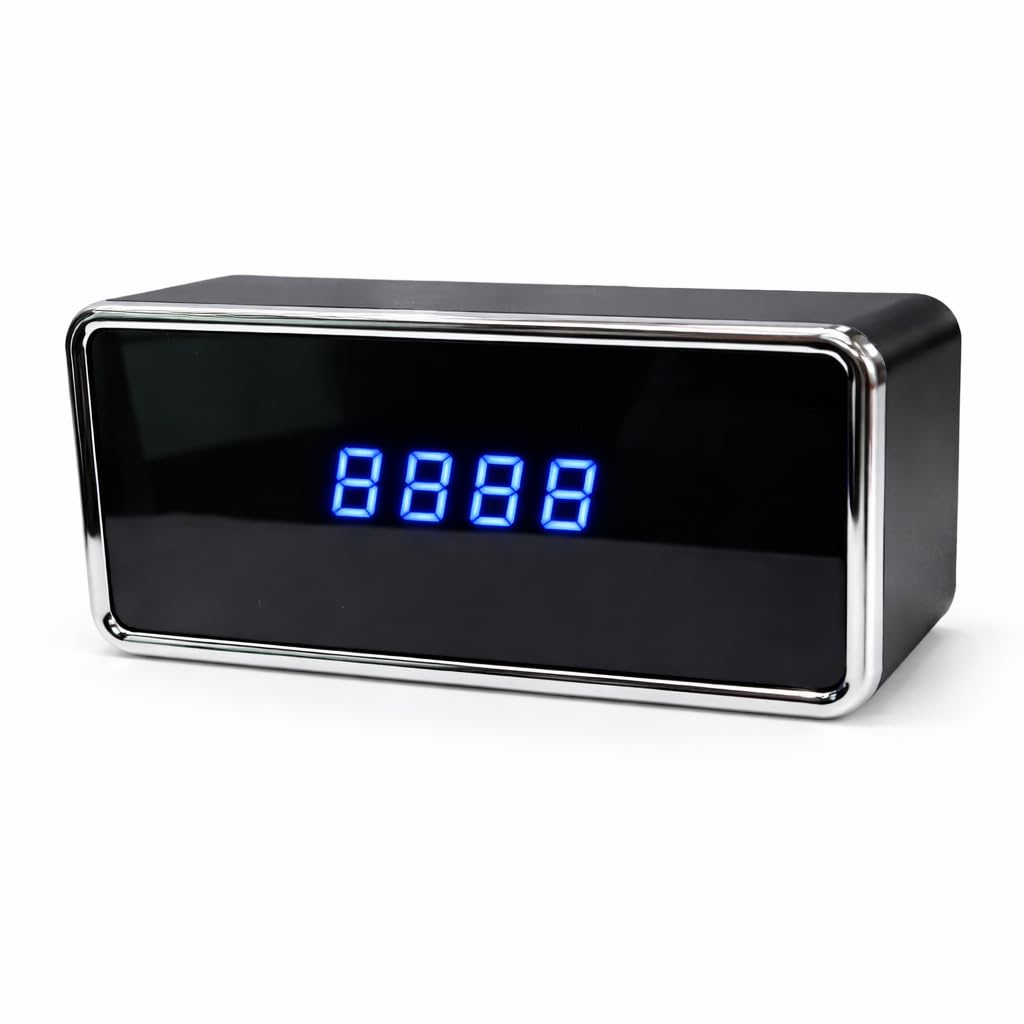 FREDI HD PLUS WiFi Hidden Camera Clock | Full HD 1080P Camera | Wireless Indoor Security Surveillance Camera | Small Nanny Cam | Remote Viewing for Home and Office | Two Way Talk Communication Device-image-40