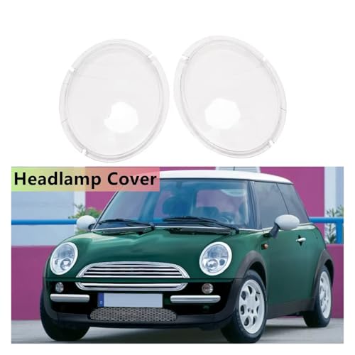 Abat-jour de phare de rechange pour MINI Cooper R50 R53 en polycarbonate - 2