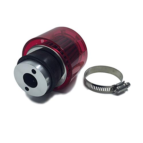 Flmlf Air Filter Set For 1/5 Rc Hpi Baja Rovan King Motor 5B 5T 5Sc Fg Goped (Red-Plastic) #TOP3