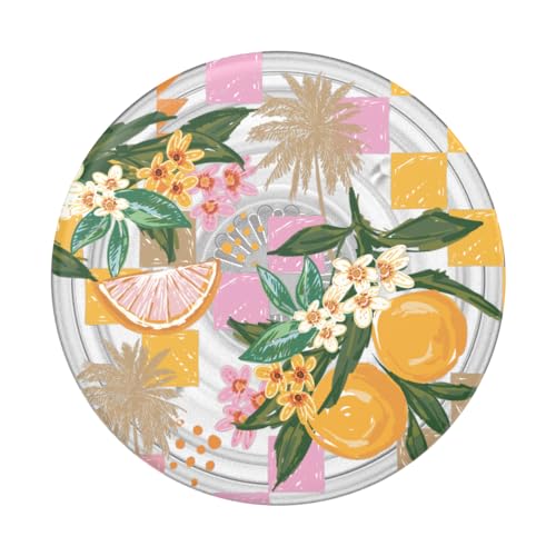 Image of PopSockets Adhesive Phone Grip, Holder, Phone Stand, Fruit - Fruity Oil Cloth