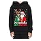 Hongdecai Christmas 67 Boy Pullover Hoodie sweatshirt Santa Six Seven Girl Kids Sports Clothing 2-13 Years Black-130cm