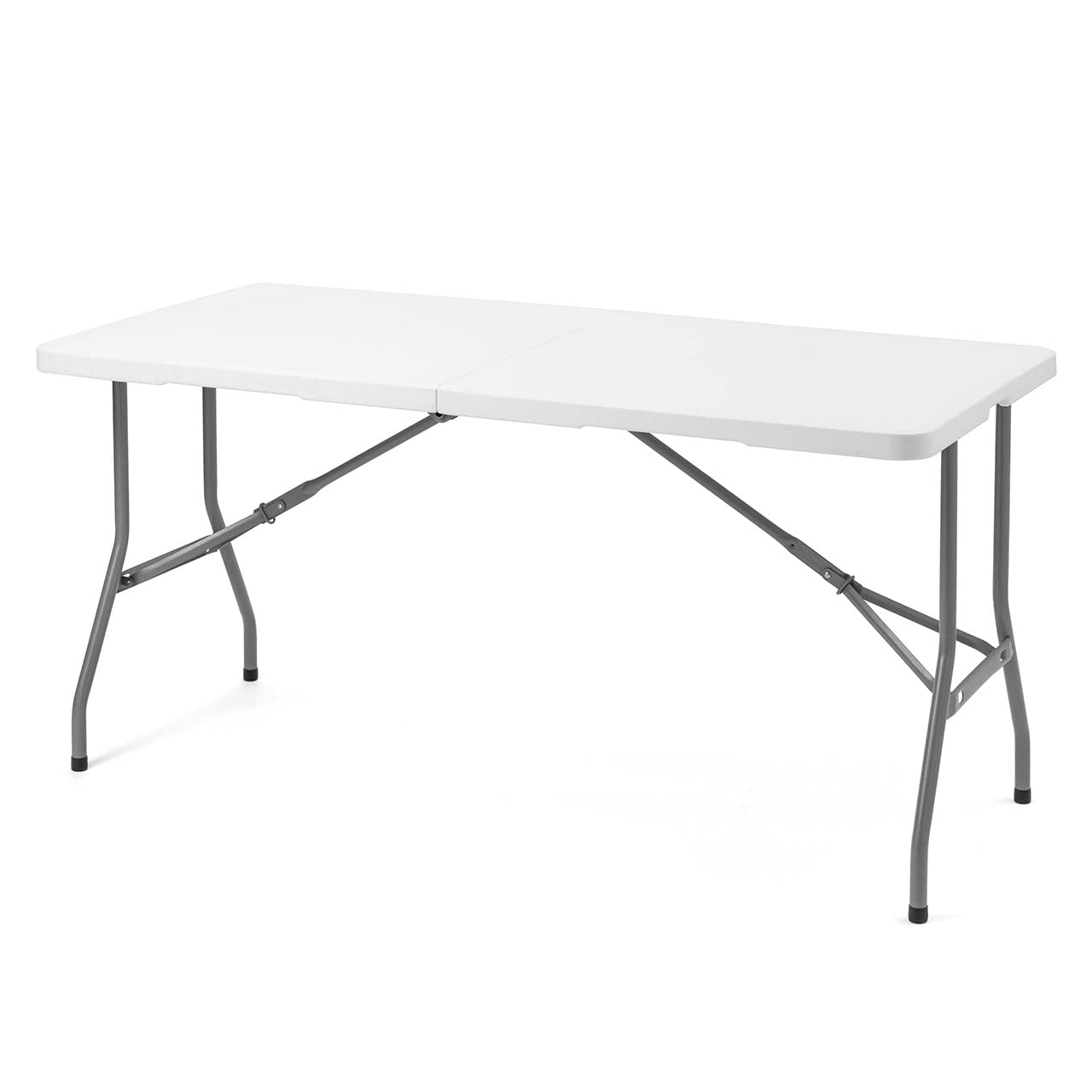 Amazon.co.jp: サンワダイレクト 折りたたみテーブル 幅152cm×奥行71cm