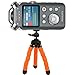 Produktbild TronicXL Profi TRIPOD 13cm Stativ Flexibel Diktiergerät Audiorekorder Aufnahmegerät 1/4 Zoll zb kompatibel für Roland Philips Tascam Sony Olympus Zoom H4n Pro H5 H6 mobile Recorder H2n Halterung