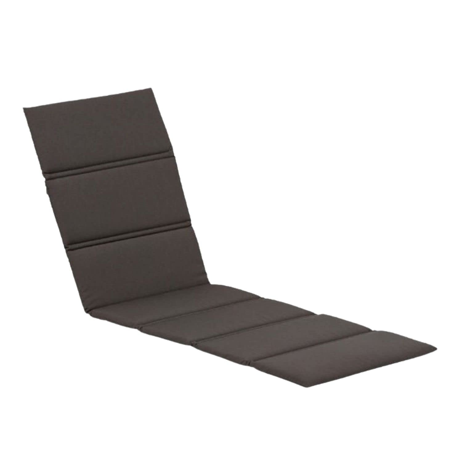 KETTtex Auflage Liege anthrazit I Gartenliege Polster 200x60x3cm
