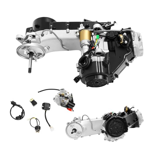 JAYGOVAN 150CC Engine 4 Stroke GY6 Engine Motor Complete Kit with Single Cylinder 11