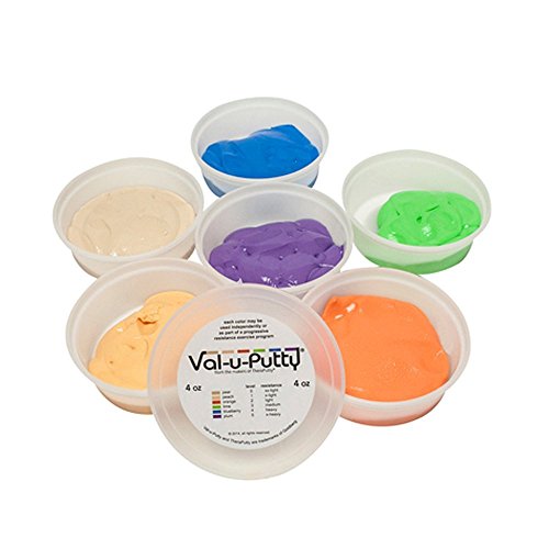 Val-u-Putty153; Exercise Putty, 4 Ounce, Set of 6 (6 Colors)
