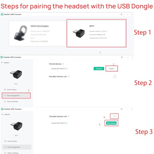 Yealink BH71 Lite auricular Bluetooth y adaptador USB miniatura 5