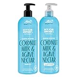 Not Your Mother's Naturals Frizz Control Shampoo & Conditioner Set - 15.2 fl oz - Sulfate-Free Hair Products - Coconut Milk & Agave