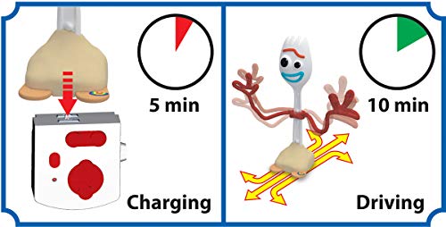 Dickie Toys Toy Story IRC Forky, ferngesteuertes Spielzeug Toy Story 4, Toy Story Spielzeug mit Funksteuerung, für Kinder ab 3 Jahren