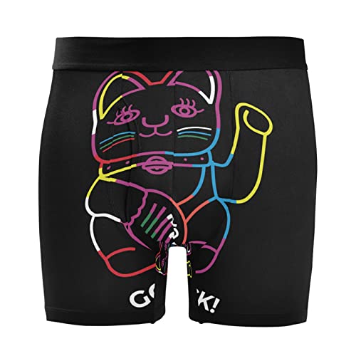 Bóxer para hombre Vnurnrn ropa interior cómoda para oficina y descanso en casa pack de 2