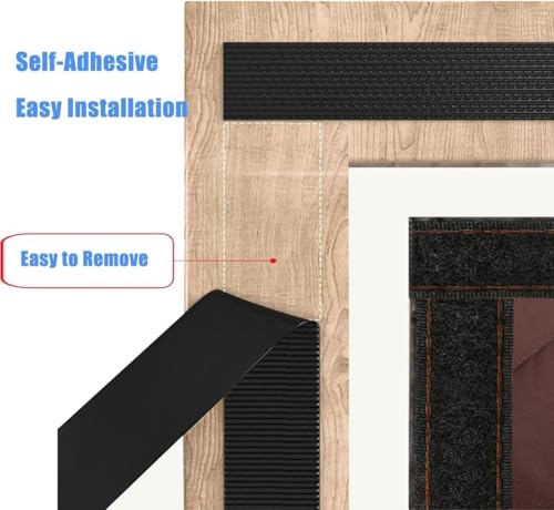 Image of Pet Room Window Insulation,61x70.8in Durable Cover,Chew Resistant Oxford Cloth,Temperature Regulation for Dog Rooms and Cat Enclosures
