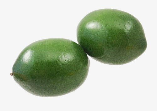 2 pc Fake Artificial fruit- Lemon, green Lemon