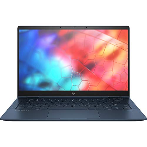 Image of HP Elite Dragonfly 13.3 inch Touchscreen 2 in 1 Notebook - Core i7 i7-8665U - 16 GB RAM - 512 GB SSD - Dragonfly Blue - Windows 10 Pro - Intel UHD Graphics 620 - in-Plane Switching (IPS) Technology,