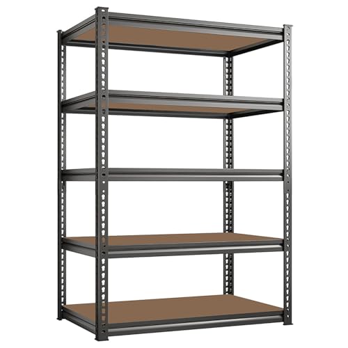 Reviews de Rack Sams los más recomendados. 46 CAREEPD Anaquel Organizador Estante Metálico 5 Niveles de Almacenamiento, Uso Rudo Metálicos Estantería de Almacenamiento Ajustable Multiusos, para Tienda Estante Organizador...