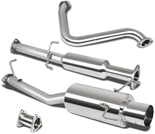 For Honda Prelude Catback Exhaust System 4 inches Tip Muffler - BB6 H22A4