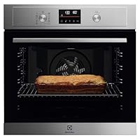Electrolux Serie 500 EOF4P46X, Forno da Incasso Multifunzione, Capacità 72 L, Classe A+, SurroundCook, Pulizia Pirolitica, 589x594x569 mm, Acciaio Inox Antimpronta