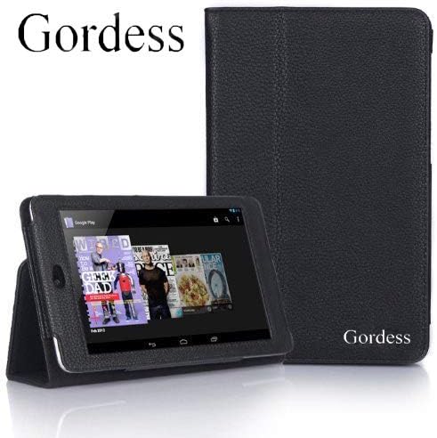 Supcase G7-62A-BK Tablet Case for Google Nexus 7 Tablet Slim Fit Leather Case with Stand (Black)