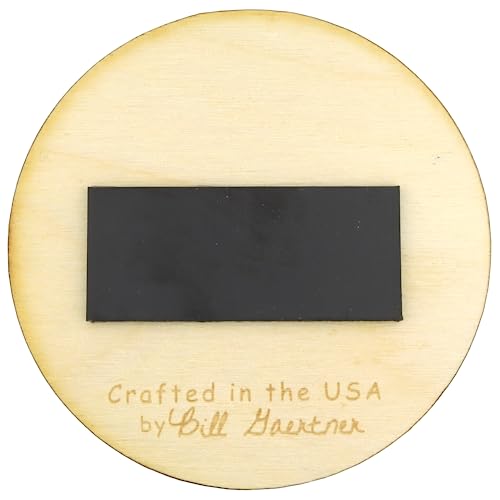 Imán de Madera Decorativo con Diseño de Palma y Media Luna miniatura 2