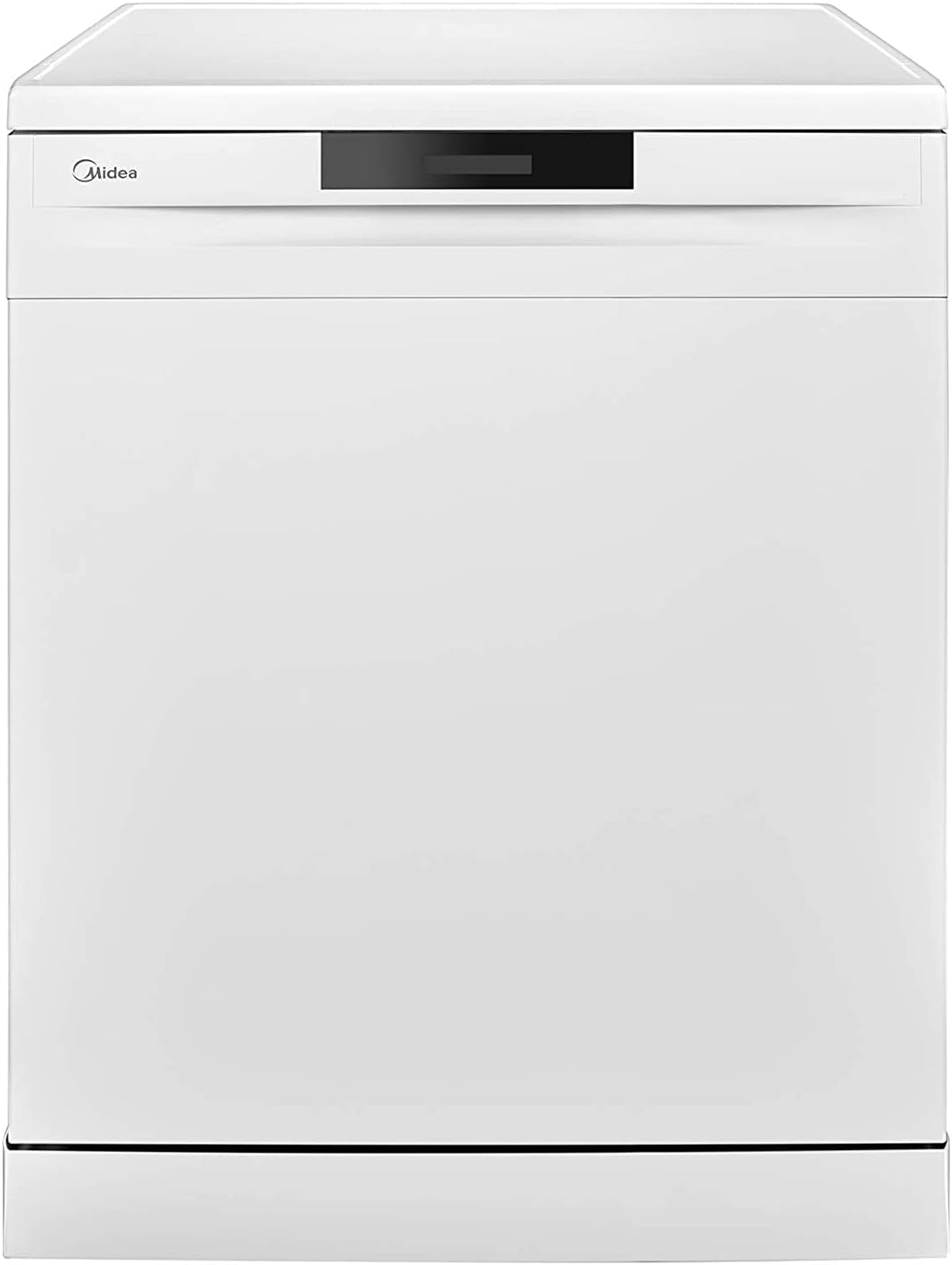 Midea Freestanding Dishwasher, 14 Place Settings, 6 Auto Programs, Silent & High Energy Efficient, Half Load Function, Rapid Wash, Child Lock, Off-Peak Wash, 70° Intensive Wash, White, WQP147605V-W