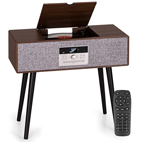 Auna Platine Vinyle Bluetooth, Tourne Disque Vinyle CD & USB avec Haut Parleur, Tourne-disques Audio Vinyle 33 Tours… - Les Beatles, Paul McCartney, John Lennon, RIngo Starr, George Harrison Auna Platine Vinyle Bluetooth, Tourne Disque Vinyle CD & USB avec Haut Parleur, Tourne-disques Audio Vinyle 33 Tours…