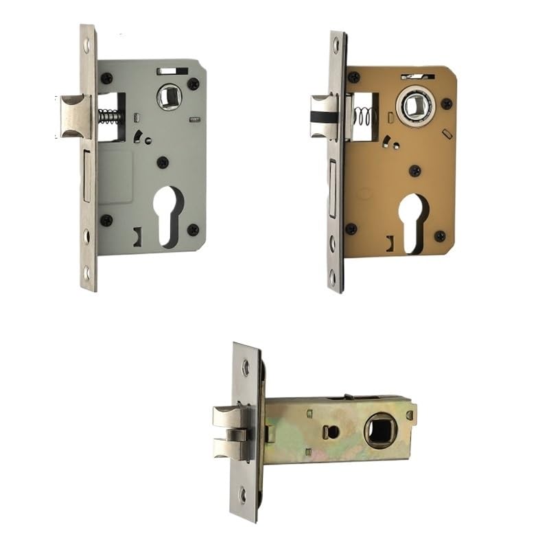 Serrure encastrée type J à cylindre fluide pour menuiserie bois