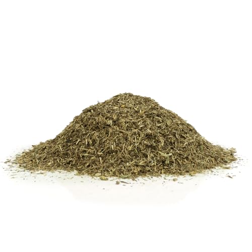 ReaVET Bronchialkräuter Pferd 1kg - Natürliche Kräuter bei Husten & Schnupfen, Atemwegskräuter Pferde als Ergänzungsfutter, Hustenkräuter für freie Atemwege