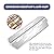 Meyafiny Grill Replacement Parts 17” Stainless Steel Flavorizer Bars for Weber Genesis II 400 Series E-410, S-410, ES410, II LX E-440, LX ES-440 Weber 66033 66796 66041 66686 12.5” Heat Deflectors