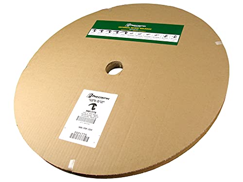 Precision Windshield Auto Glass Universal Molding Flexible Trim Rubber 17mm 75ft-Conventional Style Molding