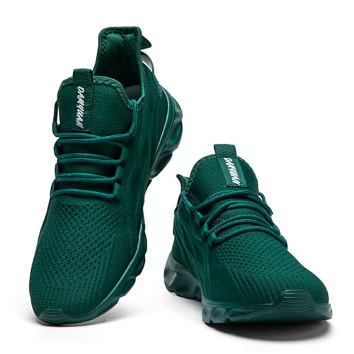 Image of Mens Walking Shoes Tennis Sneakers Running Workout Jogging Rubber Athletic Sole Ultra Light Breathable Comfortable Non Slip Fashion