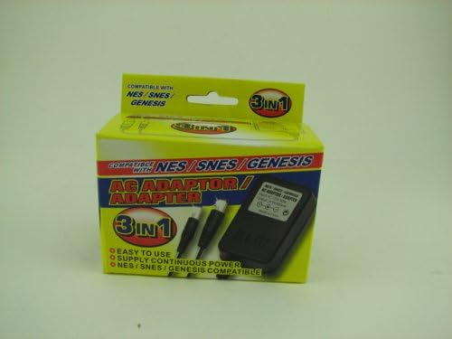 NESSNESGENESIS 3 IN 1 AC ADAPTER Nintendo NES