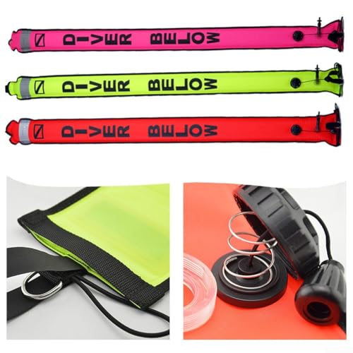 Boya inflable para aguas inestables con tira reflectante de seguridad 4