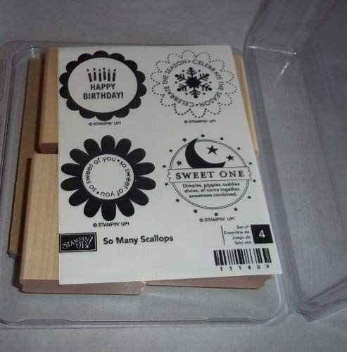 Stampin' Up!up So Many Scallops Set of 4
