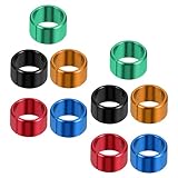 Identification par code couleur : les bagues de pattes multicolores permettent une identification visuelle rapide de chaque pigeon, améliorant ainsi la gestion des élevages et la différenciation des accessoires pour pigeons voyageurs. bagues pour perruches ondulées, bagues d'identification pour oiseaux