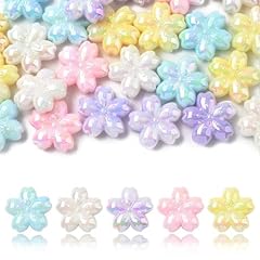 Acrylic Flower Beads_30 pcs