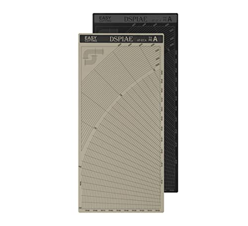 DSPIAE Masking Tape Cutting Mat Double Sided Design Model Building Tools Cutting Plate - Arc Shapped