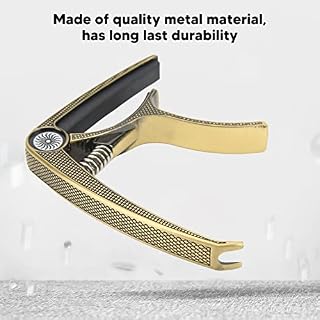Capo de guitare, Capo acoustique universel en métal à 6 cordes pour guitare électrique Basse Banjo Violon Mandoline… - Les Beatles, Paul McCartney, John Lennon, RIngo Starr, George Harrison Capo de guitare, Capo acoustique universel en métal à 6 cordes pour guitare électrique Basse Banjo Violon Mandoline… – Image 5