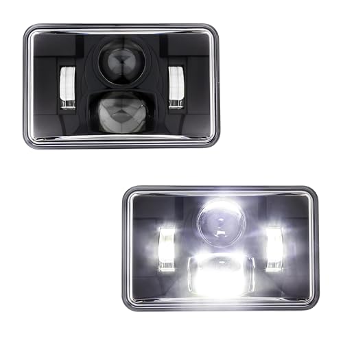Eagle Lights 4600 Series 4 x 6 (100mm x 165mm) 2A1 Low Beam LED Headlights - Pair (H4651 H4652 H4656 H4666 H6545)